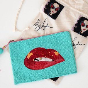 Ashley Longshore Beaded Bag